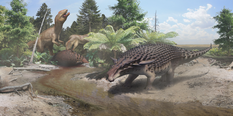 Artist’s recreation courtesy of the Royal Tyrrell Museum of Palaeontology, Drumheller, Canada